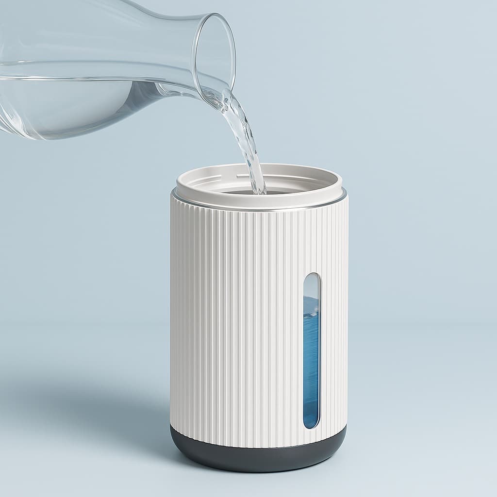 Remplis d'eau