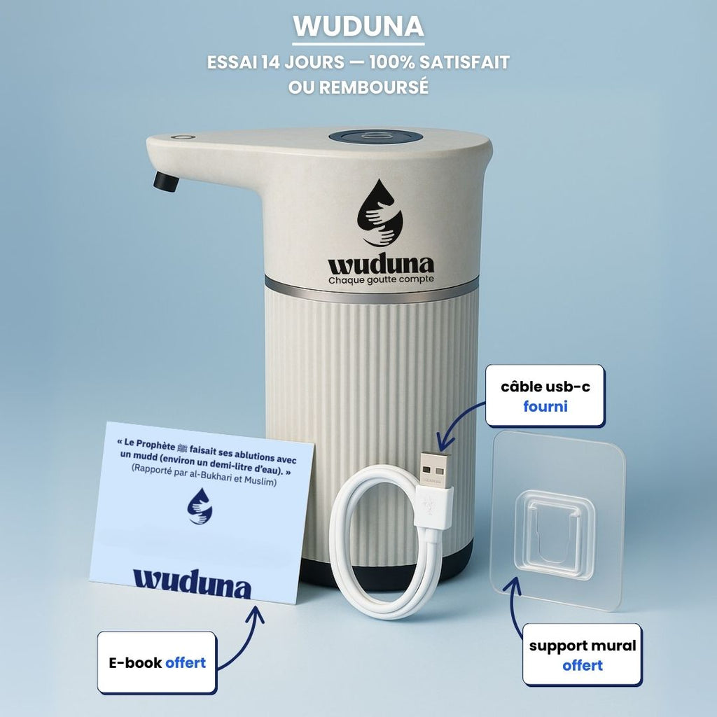 Wuduna - le wudu portable